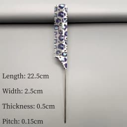 Steel Needle Pointed-tail Comb Hair Salon Hairdressing Combs Barber Perm And Dye Hair Hairbrush Bridal Styling Tools 101 102