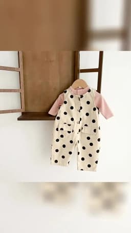 Spring and Autumn Newborn Infant Baby Girls Romper Round Dot Sleeveless Rompers Kids Onepiece Fashion Baby Clothing