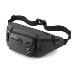 Men Waist Fanny Pack Belt Sling Chest Bag Travel Multi-Pocket Military Fashion Sports Nylon Male Pouch Purse Bum Hip Bags New