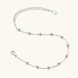 IOGOU 2.5mm D Color Full Moissanite Diamond Bracelet Engagement Jewelry 925 Sterling Silver Certified Women's Fashion Bracelets