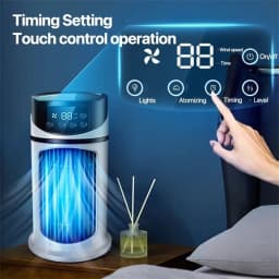 Portable Air Conditioner USB Mini Air Conditioner Air Cooler Fan Water Cooling Fan Air Conditioning Air Cooler For Home Office