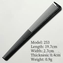 Barber Sideburn Comb Hair Salon Hair Cutting Combs Men's Haircut Hairbrush Barber Shop Professional Hairdressing Tools Y0521