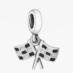 Fit Original Pan Charms Bracelet 925 Sterling Silver F1 Race Car Steering wheel Bead For Making Racing Enthusiast Berloqe