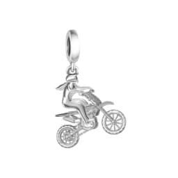 Fit Original Pan Charms Bracelet 925 Sterling Silver F1 Race Car Steering wheel Bead For Making Racing Enthusiast Berloqe
