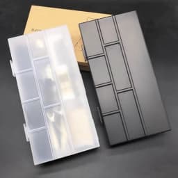 Barber Tools Storage Box Hair Clips Combs Storage Case Multigrid Compartment Organizer Hairdressing Accessories Container