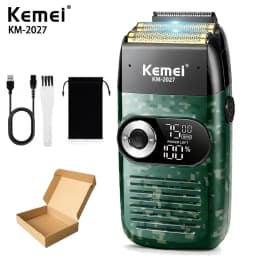 Kemei Original Electric Shaver Rechargeable Powerful Floating Razor Balds Head Shaving Machine for Men KM-2026 KM-2027