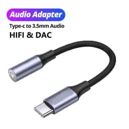 USB C 3.5 Jack Audio Cable USB C To 3 5 MM Jack Aux Adapter Phone Accessories Cabo Adaptador USB Tipo C USB C Adapter HeadPhone