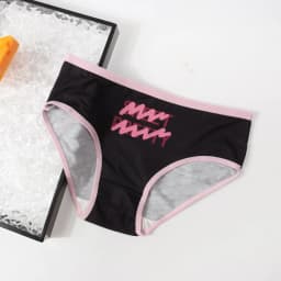 New 4PCS Children's Panties Alphabet Printed Breathable Triangle Panties Girls Student Panties Teenage Teenage Panties Trousers