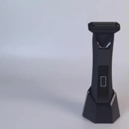 IPX6 Waterproof 2-in-1 Groin/Body Trimmer - SkinSafe Dual Head Foil Blades, Wet&Dry Cordless Groomer with USB-C Fast Charging