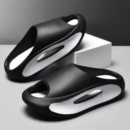 High quality new Slippers Men Women Eva Soft Bottom Slippers Thick Bottom Comfortable Shock-absorbing Lightweight Beach Shoes