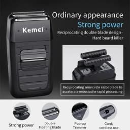 Kemei Hair Clipper Kit KM-2296 KM-2299 KM-1102 Men's Electric Hair Trimmer Machine Professional Hair Cutting Machine for Men