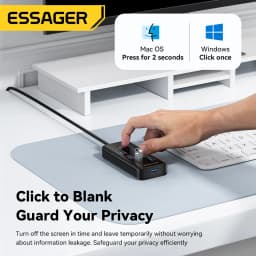 Essager 7 Ports USB HUB 3.0 High Speed Multi USB 3.0 Splitter Type c USB 2.0 Expander Power Adapter For PC Computer