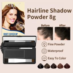 Sevich 5 Colors Hair Shadow Powder Natural Touch Hair Concealer Coverage HairLine Powder Repair Volume Hairline Fluffy Powder
