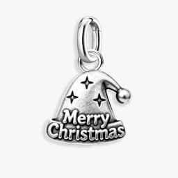 Adjustable 925 Sterling Silver Vintage Pendants Santa Claus Charms Beads Fit Original Bracelet Necklace DIY Jewelry For Women