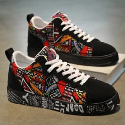 Mens Casual Sport Shoes Autumn Fashion Comfort Non Slip Casual Sneakers Platform Outdoor Running Shoes Graffiti Board Shoes