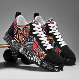 Mens Casual Sport Shoes Autumn Fashion Comfort Non Slip Casual Sneakers Platform Outdoor Running Shoes Graffiti Board Shoes
