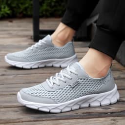 Men's Sneakers Mesh Lightweight Women's Shoes Casual Flats Shoes Men Running Sports Shoes Soft Tennis Breathable Male Sneakers