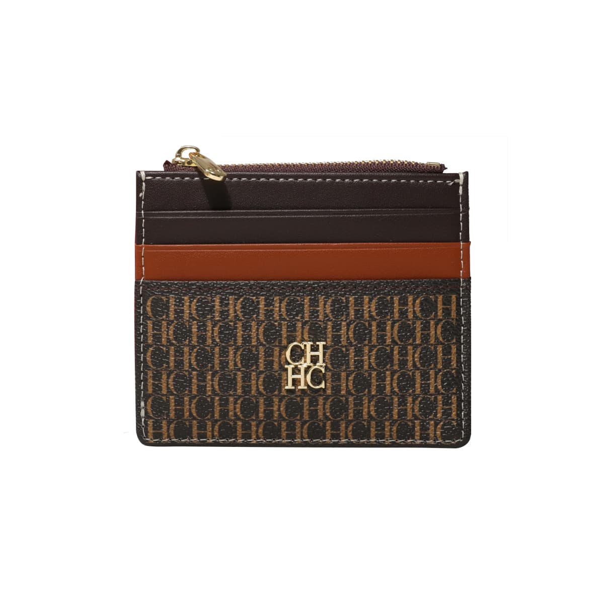 CH Portable Women's Wallet Exquisite Urine Decoration Durable and Elegant Brand Design Letter Decoration Zipper Card Bag
