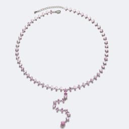 Personalized Trend Design Color Inlaid Zirconia Women's Necklace Bracelet Niche Fashion Holiday Party Accessories Jewelry Set