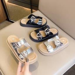 Summer Children Sandals Baby Girls Toddler Soft Non-slip Princess Shoes Kids Candy Jelly Beach Shoes Boys Casual Roman Slippers