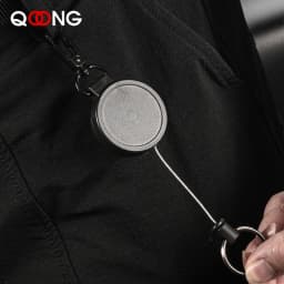 70CM Anti-Lost Telescopic Key Ring Resilience Steel Wire Rope Elastic Keychain Sporty Retractable Alarm Key Chain Trinket H44