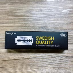 100Pcs Double Edge Blade Brand Stainless Steel Razor Blades Super Platinum
