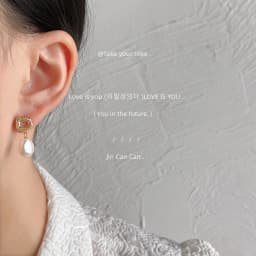 Promotion Jewelry For Women 100% Baroque Freshwater Pearl 14K Gold Filled Female Tassels Stud Earrings Christmas Gifts