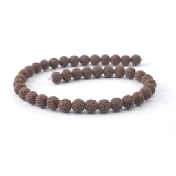 6mm-16mm Colored Volcanic Lava Round Jewelry Blue Lava Loose Energy Treatment Beads Jewelry Making DIY Bracelet Jewelry