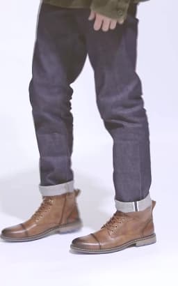 Size 7~13 Retro Men Boots 2023 Fashion Comfortable Spring Leather Boots