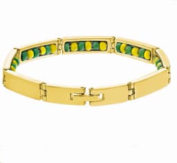 GD Hot Trend Stainless Steel Holiday Devise Lucky Amulet Beads Bangle For Women Trend Couple Bracelet Holiday Gifts