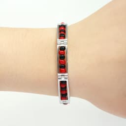 GD Hot Trend Stainless Steel Holiday Devise Lucky Amulet Beads Bangle For Women Trend Couple Bracelet Holiday Gifts