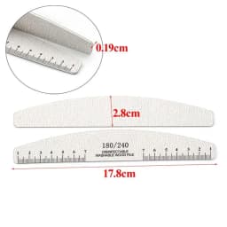 50pcs Nail File Wooden Sanding Buffer Block Pedicure Manicure UV Gel Nail Polish Pro Nail Files Artificial Nail Tips Tools