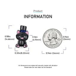 New 925 Sterling Silver Cute Animal Pet Cat Dog Rabbit Original Beads Charms for Pan DIY Bracelet Women Fine Jewellery Gift