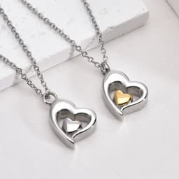 Cremation Jewelry for Ashes for Human Keepsake Stainless Steel Memorial Pendant Cremation Urn Necklace for Human Ashes