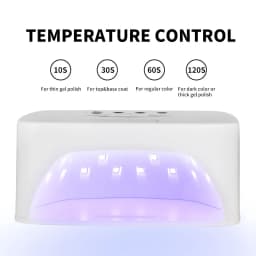 Professional Rechargeable UV LED Nail Lamp Cordless UV Light for Gel Nail Machine with Removable Bottom 4 Timer SettingNail Tool