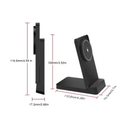 Foldable Magnetic Wireless Charger Stand Pad For Magsafe iPhone 17 16 15 14 13 12 Pro Max Samsung Phone Fast Charging Station
