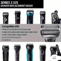 32B/21B Shaver Replacement Head for Series 3 3000s 3010s 3020s 3030s 3040s 300s 301s 310s 320s 330s 340s Electric Shaver