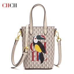 CHCH Women's Phone Bag 2025 New Black Simple Texture Women's Crossbody Bag Wallet