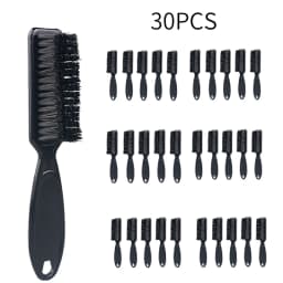 10/20/30/40/50Pcs Wholesale Plastic Soft Bristle Haircut Fading Brush Combo Set Neck Broken Hair Cleaning Dust Removal Tools