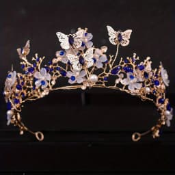 Baroque Crystal Tiaras And Crowns Rhinestone Prom Diadem Bridal Wedding Hair Accessories Jewelry Crown Tiara For Women Bride