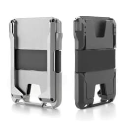 Rfid metal fiber Airtag Wallets Men money Card Holder Slim Thin For Apple Air Tag Purses Smart Black Walet male gift