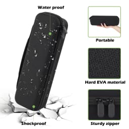 Grooming Clipper Blade Home Storage Case Holder Organizer - Hard Travel Carrying Storage Holds 12 Blades Bag