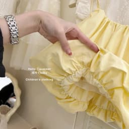 Baby Strap Dress Set Summer 2026 New Korean Girls Summer Dress Children Princess Two Piece Set Children Clothing