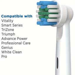 12/16pcs Replacement Toothbrush Heads for Oral-B, Refill Pro 500/1000/1500/3000/3757/5000/7000/7500/8000 D9511 D20 D25 D30 D32