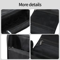 Multifunction Hanging Flip Men Travel Toiletry Bags Portable Pockets Water-Resistan Portable Shaving Kit Storage Make Up Bags