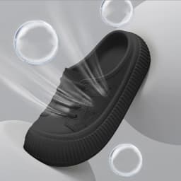 Smile Women's Sandals Comfortable Soft Cave Shoes Summer New Thick-soled EVA Sandals Breathable Non-slip Sandals Elevated Shoes