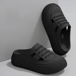 Smile Women's Sandals Comfortable Soft Cave Shoes Summer New Thick-soled EVA Sandals Breathable Non-slip Sandals Elevated Shoes