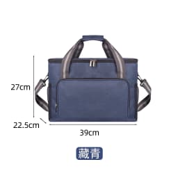 Large Insulated Thermal Bag Black Waterproof Leak-proof Thickened Handheld/Shoulder Carry Outdoor Picnic Lunch Bag