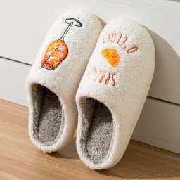 Aperol Spritz Slippers Spritz O'Clock Cozy Comfy Fluffy Slippers For Women Bachelorette Party Bridal Shower Girl Daughter Gift