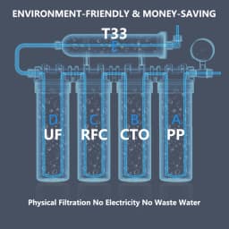 Household Kitchen Ultrafiltration Water Purifier With Tap Stainless Steel Direct Drink Tap Water Purifier Water Filter System